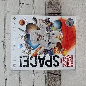 DK Smithsonian Space! 2nd Edition Book Kids Educational- NWT